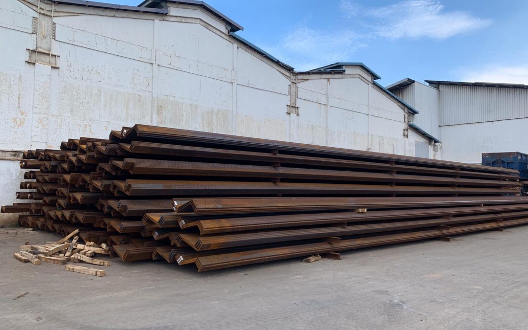 MHZ Sheet Piles in 24m Stock