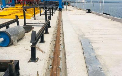 Rail Welding and Installation at Oro Cement