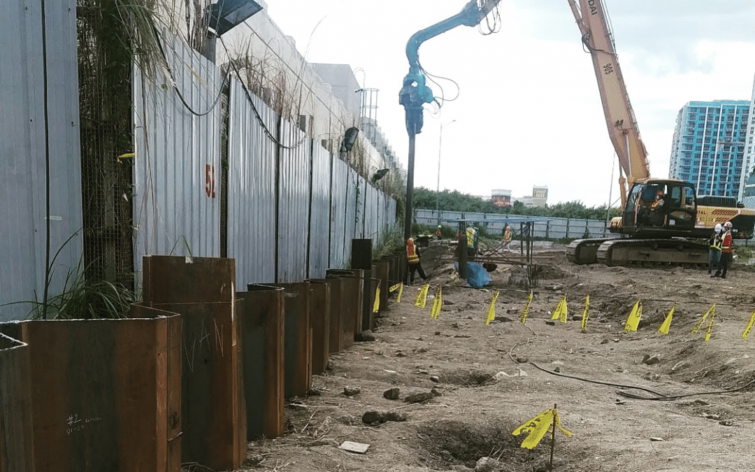 MHZ Sheet Piles Supply and Driving in Manila