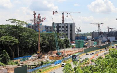 Mlion Corporation provided 188 pieces of Type IV Sheet Piles for the Tengah MRT Project